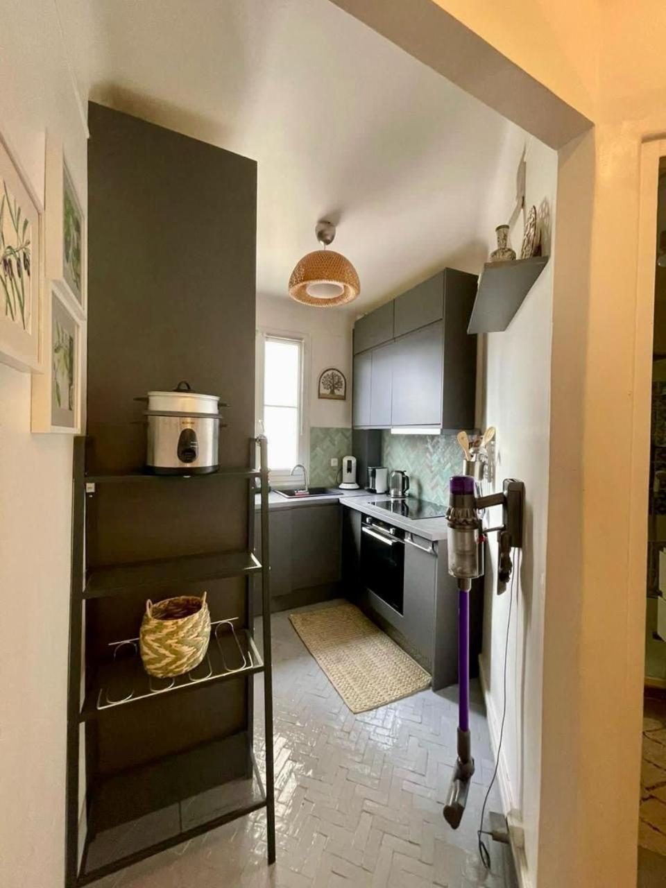 Air Conditioning - Metro 14 - Charming Traditional Style And Modern Access 10 Mn Away From Center Of Paris Clichy Exterior foto